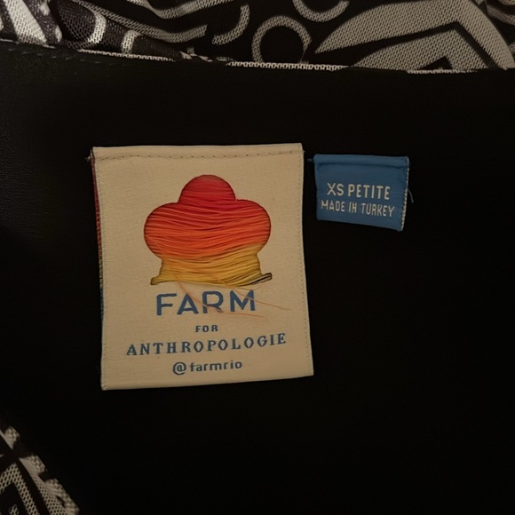 Anthropologie Farm Rio Tropical Lined Maxi Skirt Size XS Petite - Picture 2 of 8